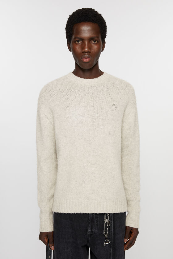 Acne Studios Wollpullover mit Rundhalsausschnitt