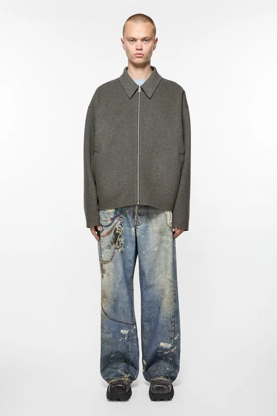 Acne Studios Wool zipper jacket