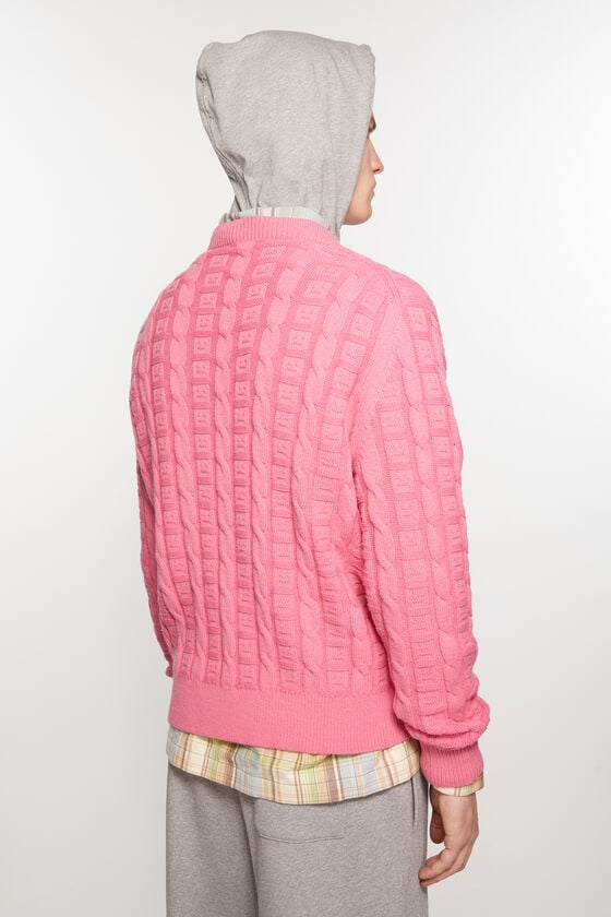 Acne Studios Zopfstrickpullover Unisex