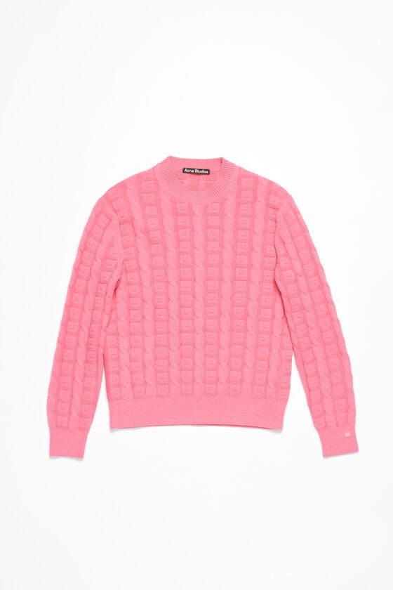 Acne Studios Zopfstrickpullover Unisex