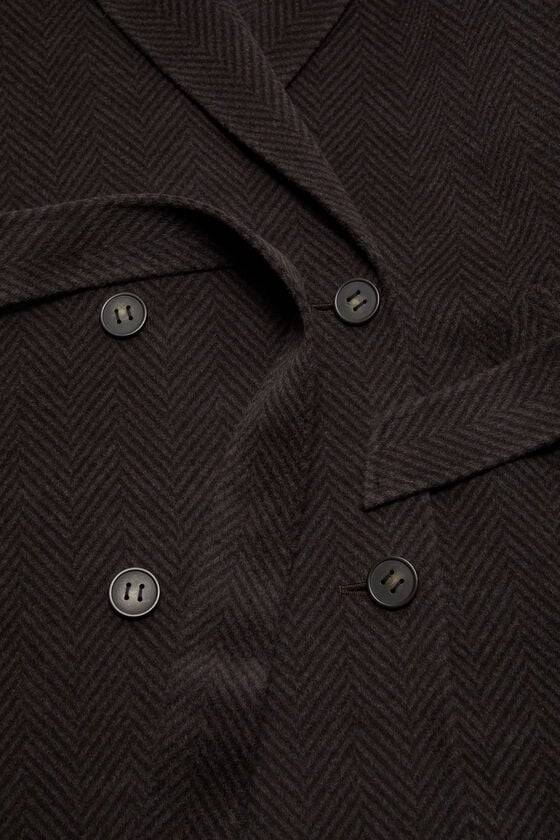 Acne Studios Zweireihiger Wollmantel