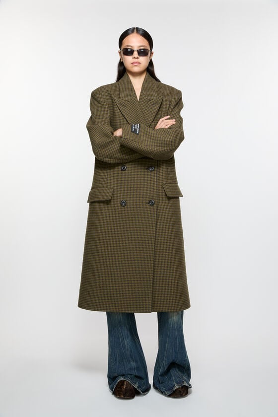 Acne Studios Zweireihiger Wollmantel