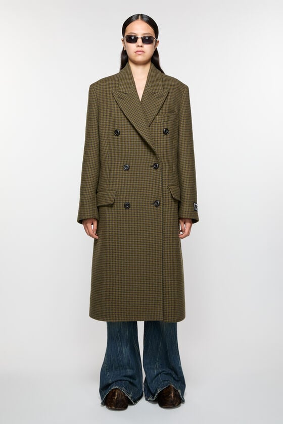 Acne Studios Zweireihiger Wollmantel