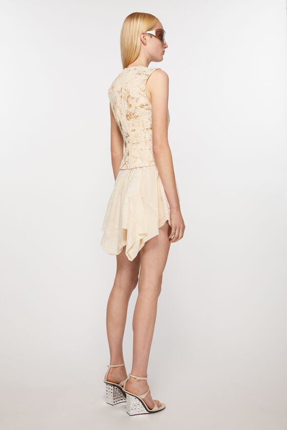 Acne Studios Ärmelloses Kleid Mit Print Laufsteg-Show