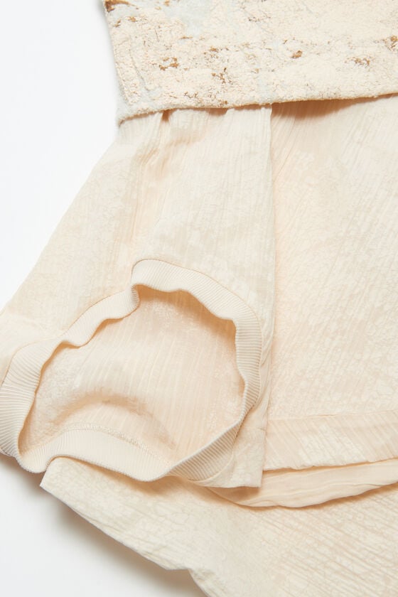 Acne Studios Ärmelloses Kleid Mit Print Laufsteg-Show