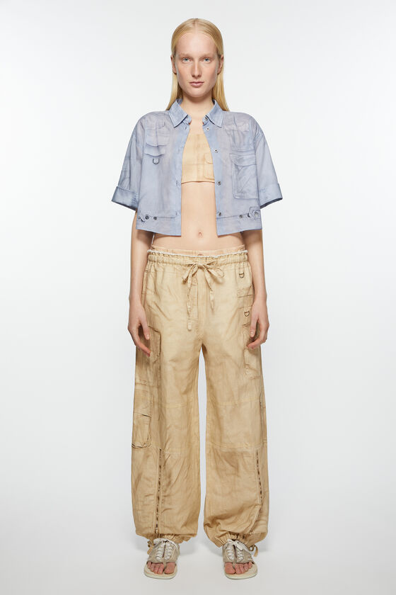 Acne Studios Bedruckte Hose mit entspannter Passform