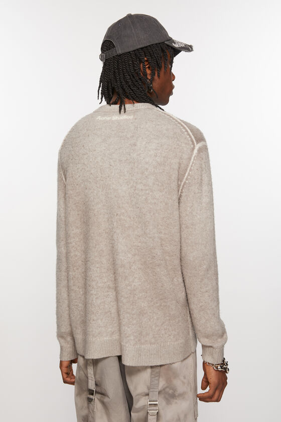 Acne Studios Bedruckter Pullover Mit Rundhalsausschnitt