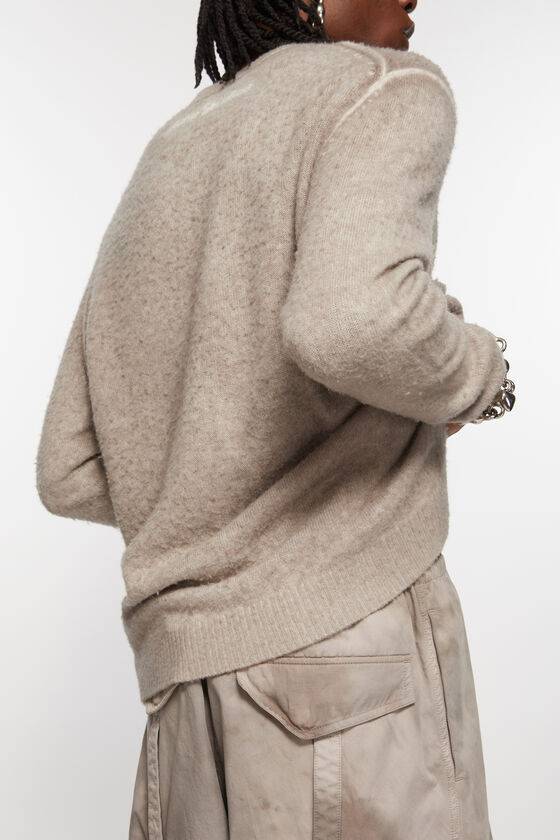 Acne Studios Bedruckter Pullover Mit Rundhalsausschnitt