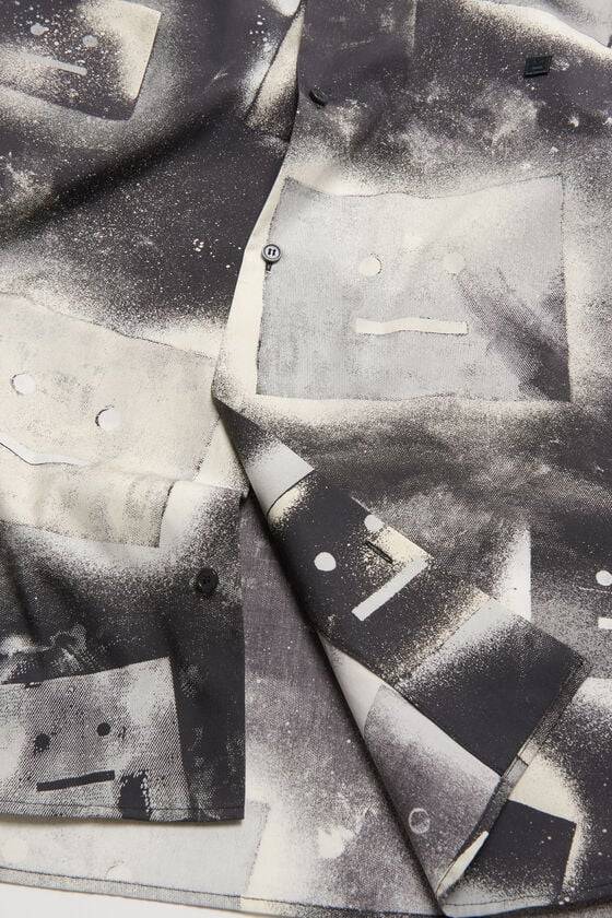 Acne Studios Bedrucktes Hemd Mit Knopfleiste Unisex