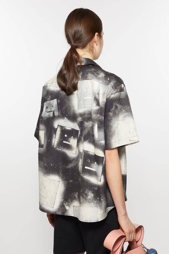 Acne Studios Bedrucktes Hemd Mit Knopfleiste Unisex