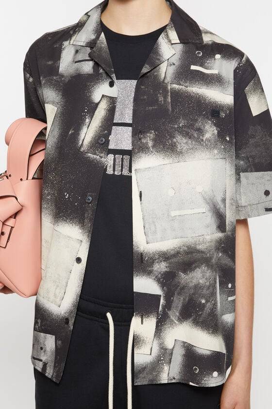 Acne Studios Bedrucktes Hemd Mit Knopfleiste Unisex