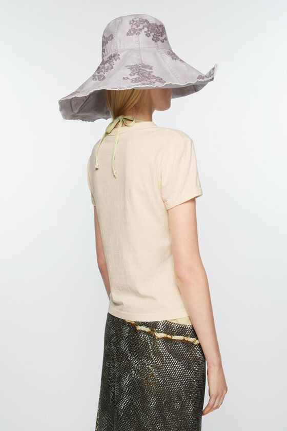 Acne Studios Bedrucktes T-Shirt – Körperbetonte Passform