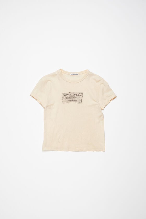 Acne Studios Bedrucktes T-Shirt – Körperbetonte Passform