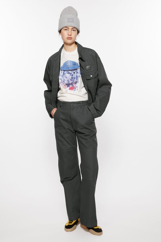 Acne Studios Canvas-Hose Mit Patch-Konstruktion Unisex