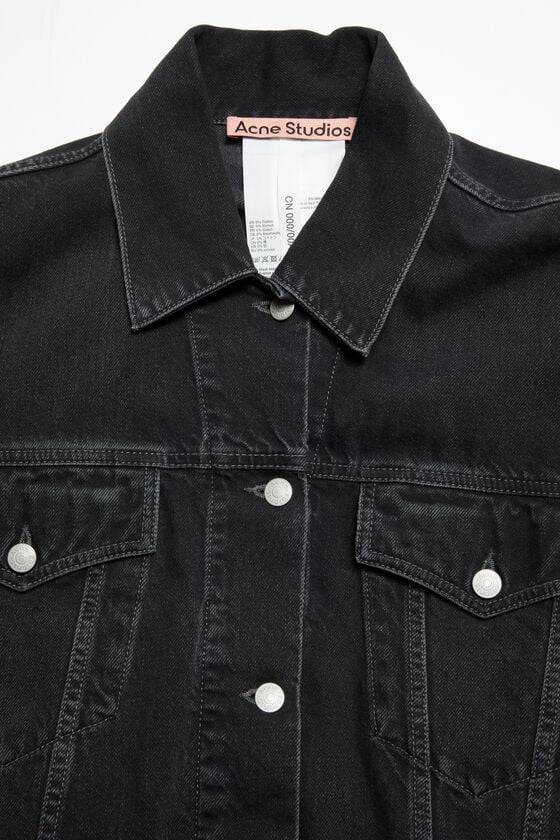 Acne Studios Denimjacke – Gecroppt Mit Lockerer Passform