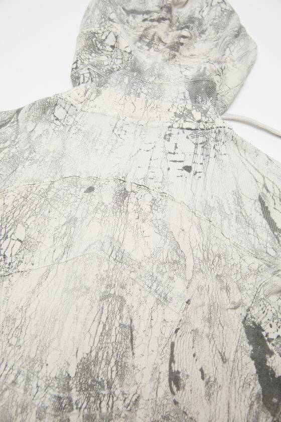 Acne Studios Gefärbter Pullover Mit Reißverschluss