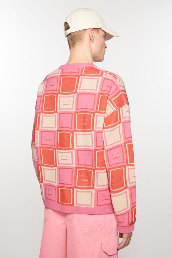 Acne Studios Jacquard-Pullover Mit Rundhalsausschnitt Unisex