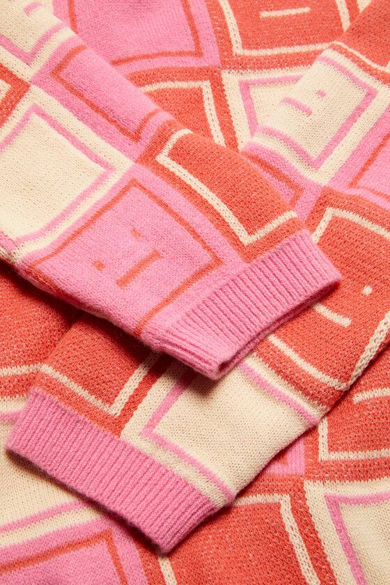 Acne Studios Jacquard-Pullover Mit Rundhalsausschnitt Unisex