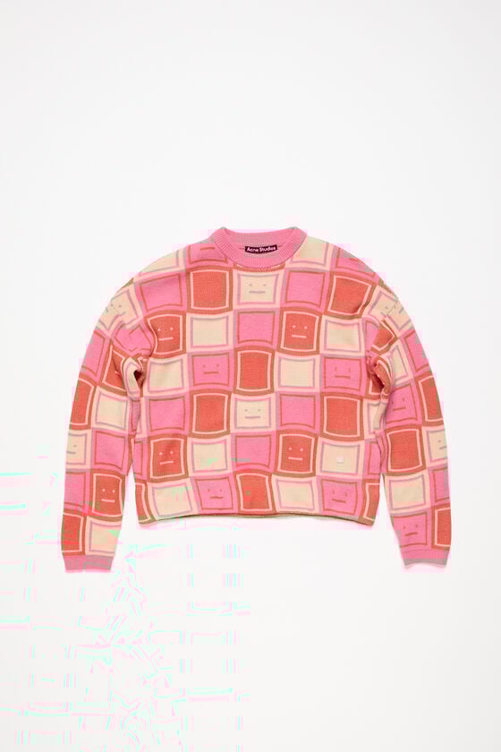 Acne Studios Jacquard-Pullover Mit Rundhalsausschnitt Unisex