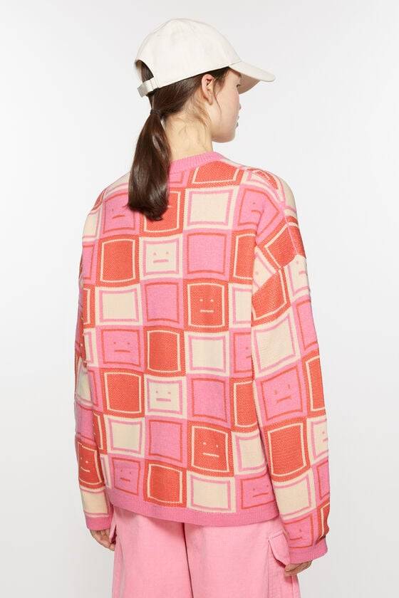 Acne Studios Jacquard-Pullover Mit Rundhalsausschnitt Unisex