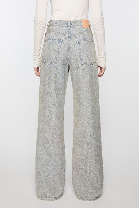 Acne Studios Jeans Mit Entspannter Passform – 2022-Monogramm
