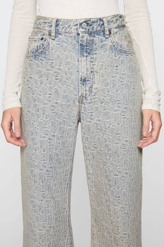 Acne Studios Jeans Mit Entspannter Passform – 2022-Monogramm