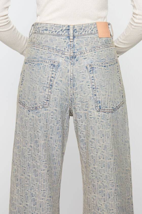 Acne Studios Jeans Mit Entspannter Passform – 2022-Monogramm