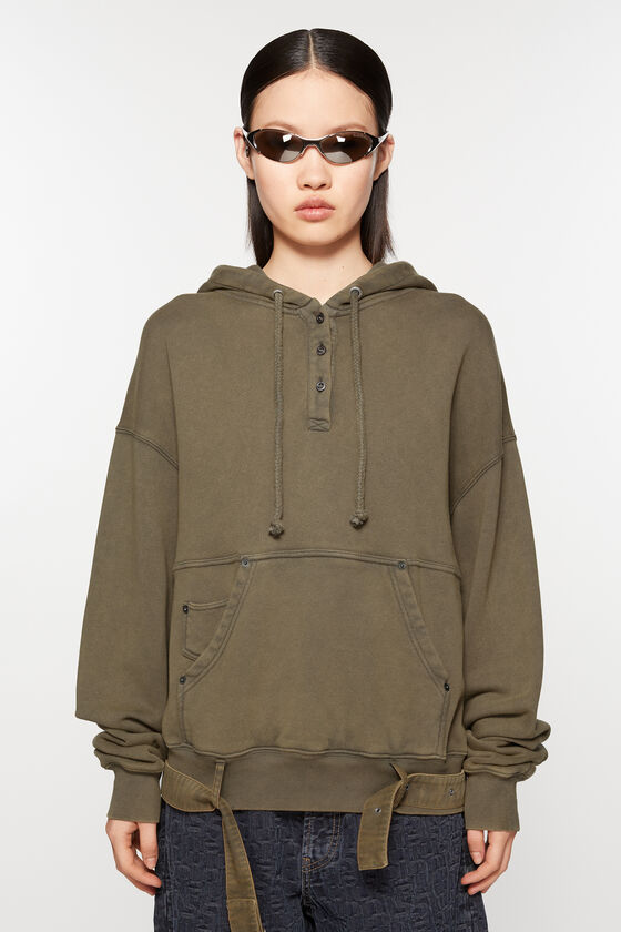 Acne Studios Kapuzenpullover mit verschwommenem Logo