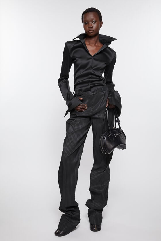 Acne Studios Pinstripe Tailored Trousers Laufsteg-Show