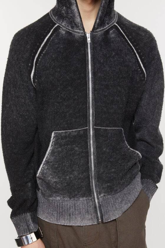 Acne Studios Pullover Mit Reißverschluss Mit Kapuze