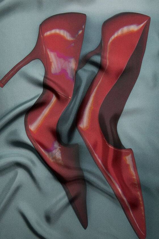 Acne Studios Seidenschal Mit Print Von Katerina Jebb Laufsteg-Show