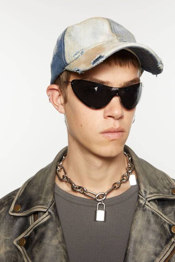 Acne Studios Sonnenbrille Mit Metallrahmen Runway-Show