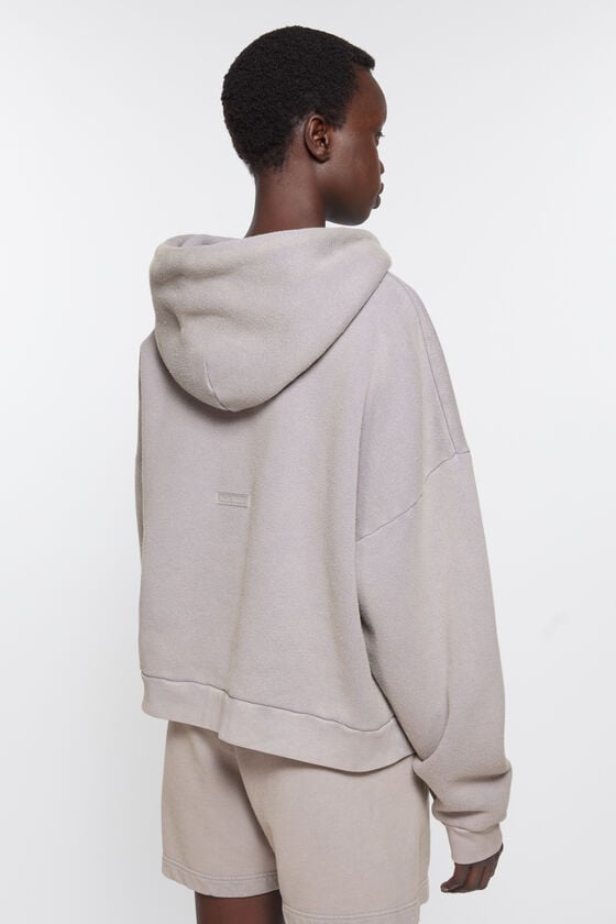 Acne Studios Sweatshirt Mit Kapuze Und Logoaufnäher