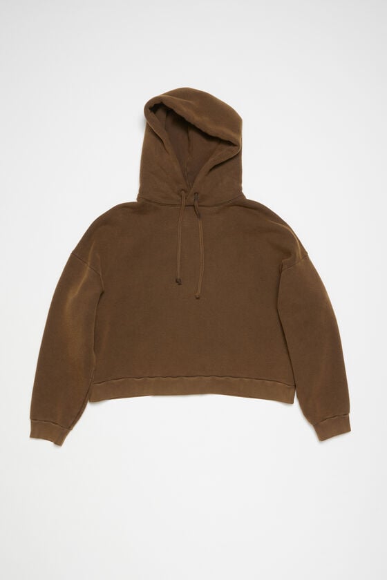 Acne Studios Sweatshirt Mit Kapuze Und Logoaufnäher
