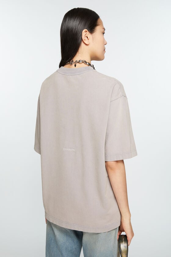 Acne Studios T-Shirt Mit Rundhalsausschnitt - Entspannte Unisex-Passform