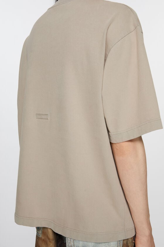 Acne Studios T-Shirt Mit Rundhalsausschnitt In Lockerer Passform