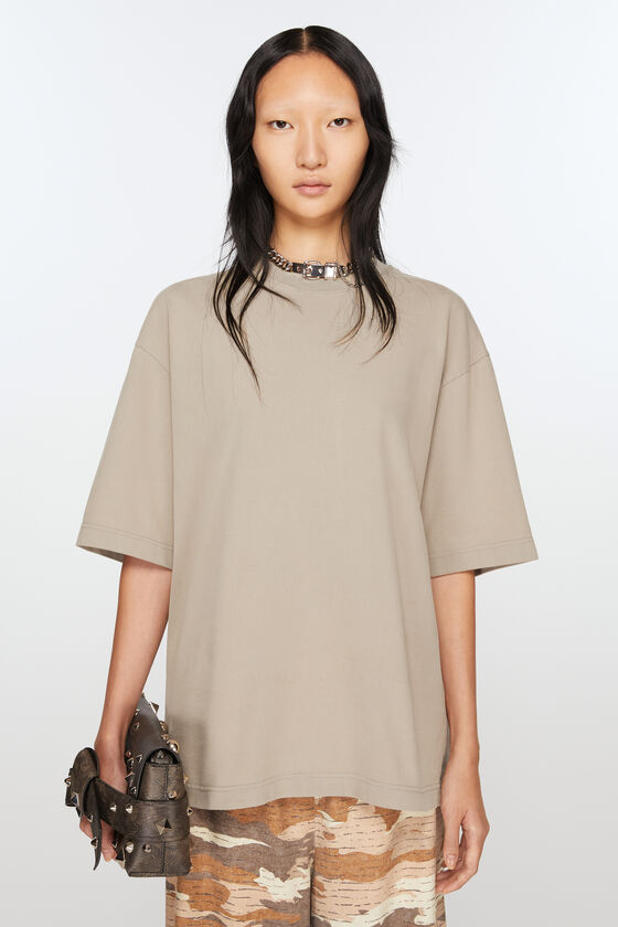 Acne Studios T-Shirt mit Rundhalsausschnitt in lockerer Passform