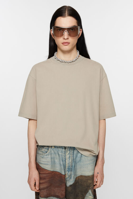 Acne Studios T-Shirt mit Rundhalsausschnitt in lockerer Passform