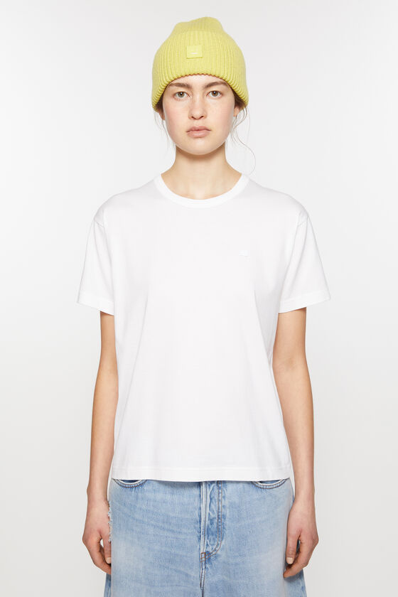 Acne Studios T-Shirt mit Rundhalsausschnitt - Normale Passform Unisex
