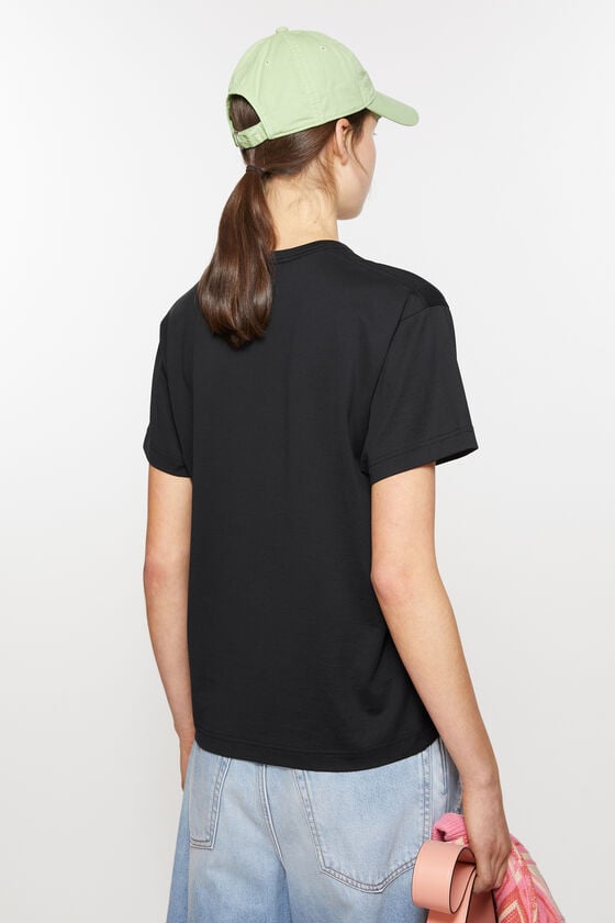 Acne Studios T-Shirt Mit Rundhalsausschnitt - Normale Passform Unisex