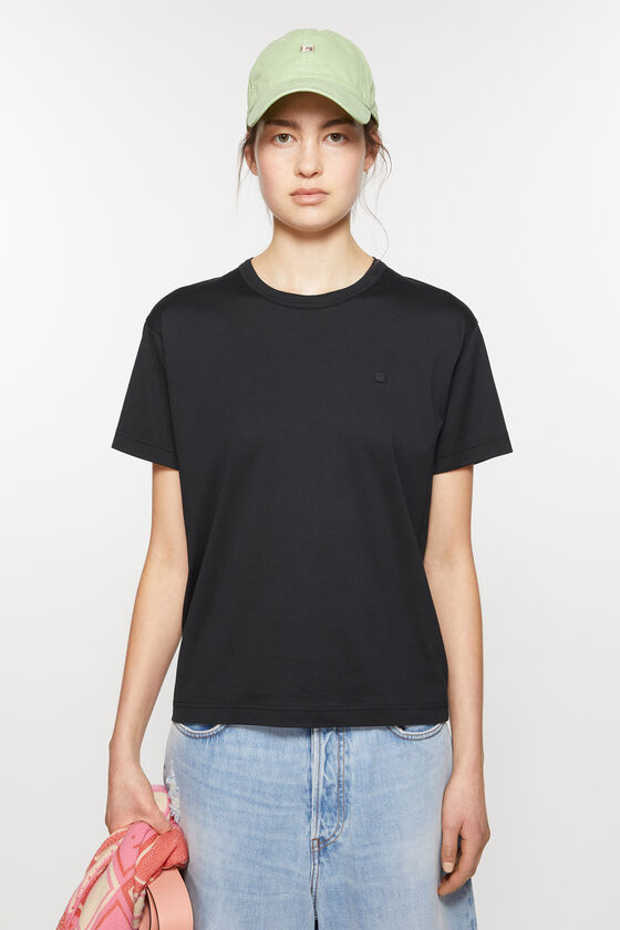 Acne Studios T-Shirt mit Rundhalsausschnitt - Normale Passform Unisex