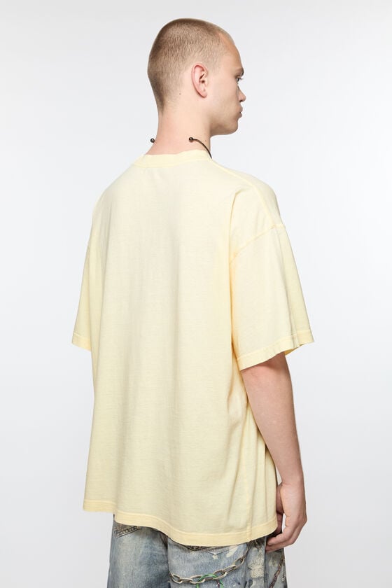 Acne Studios Verschwommenes Logo-T-Shirt - Entspannte Unisex-Passform