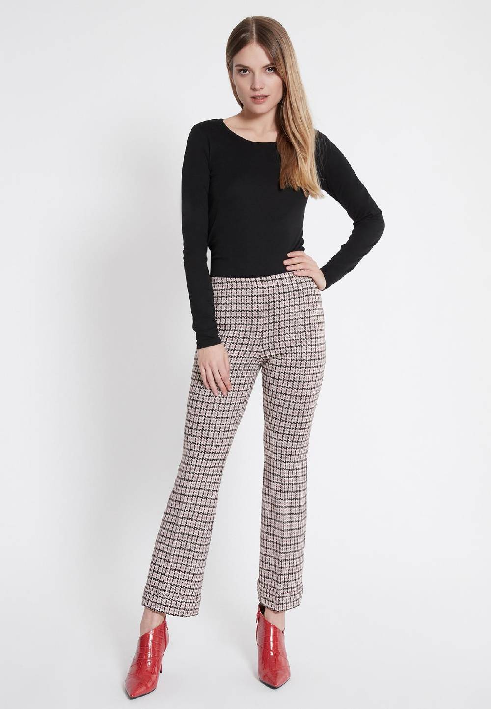 Ana Alcazar 7/8 Aufschlag Hose Wacona