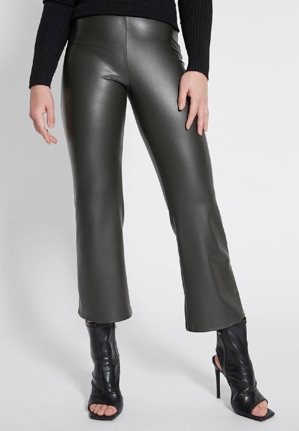 Ana Alcazar 7/8 Kunstlederhose Habasi