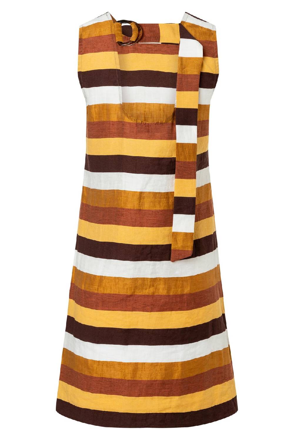 Ana Alcazar A-Linien Cottonmix-Kleid Zenas