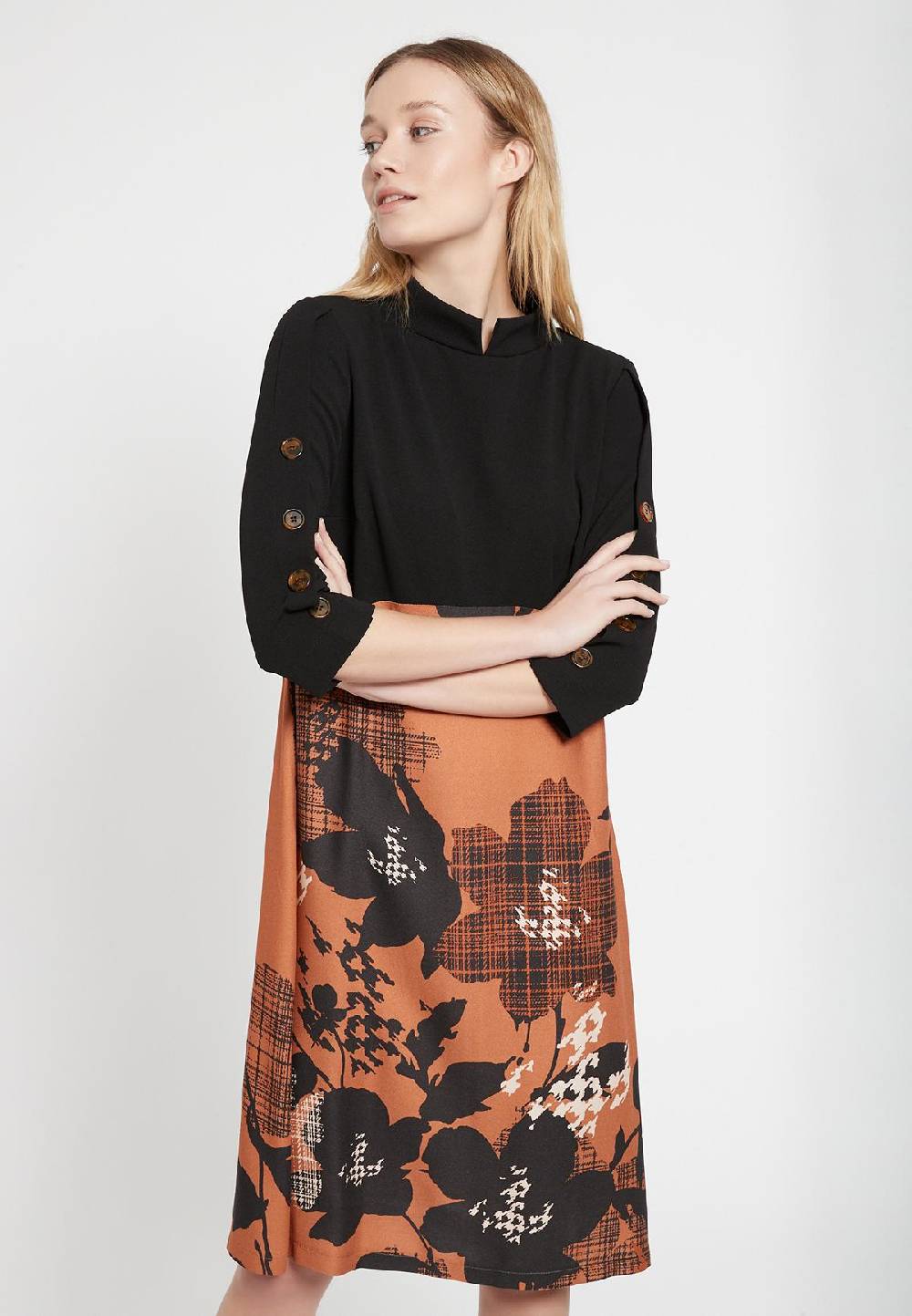 Ana Alcazar A-Linien-Kleid Bapte