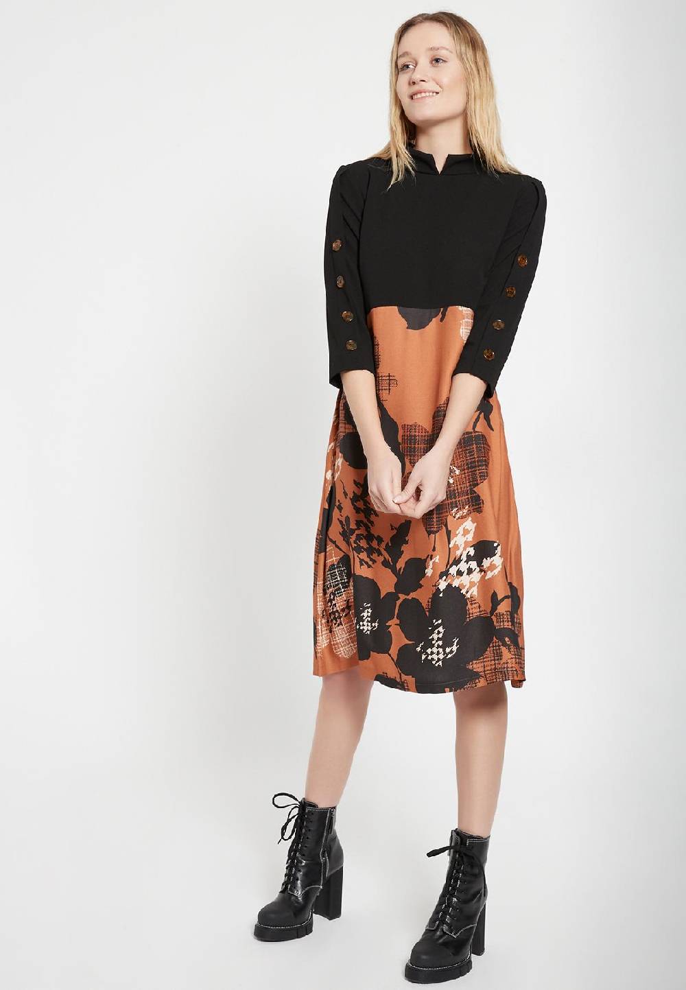 Ana Alcazar A-Linien-Kleid Bapte