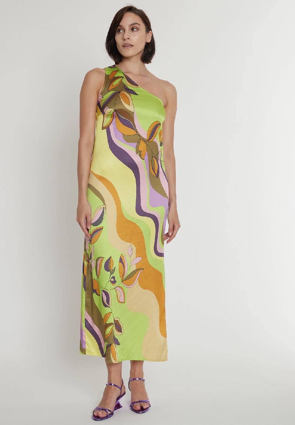 Ana Alcazar Asymmetrisches Kleid Peasi