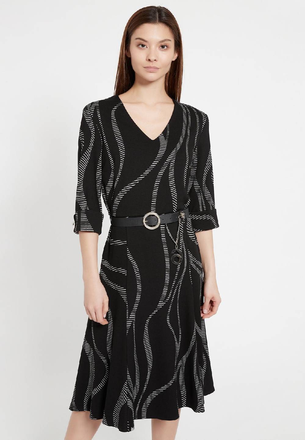 Ana Alcazar Ausgestelltes Kleid Beole