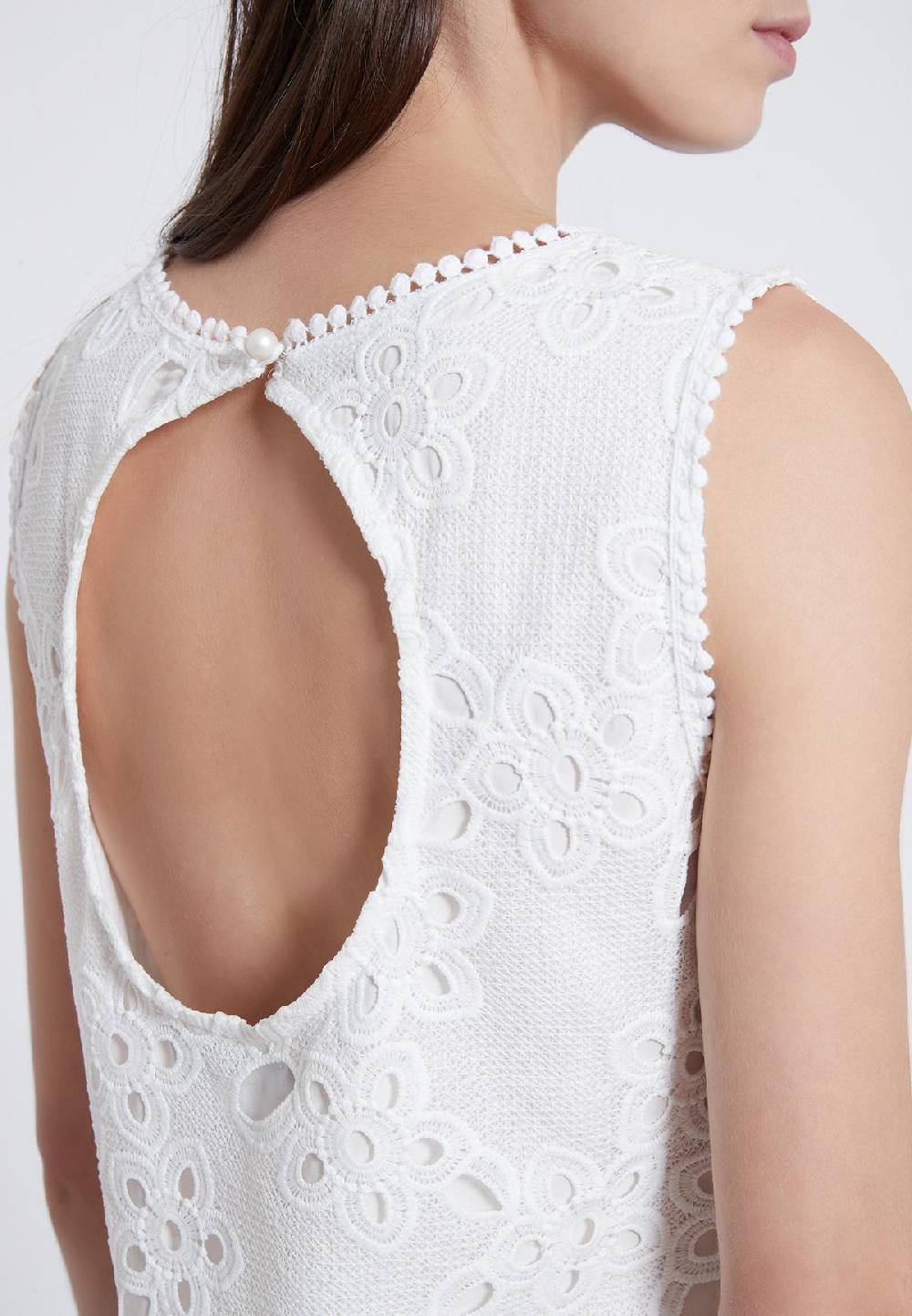 Ana Alcazar Ausschnitt Kleid Zedyl